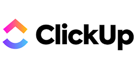 The ClickUp logo.